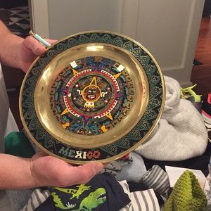 Sun stone Aztec calendar appraised at over 1,225!!